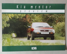 Kia mentor preview for sale  BOURNE