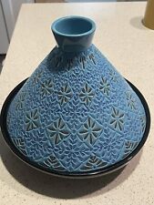 Blue stamped tile for sale  Austin