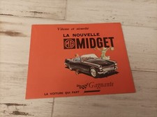 Prospectus brochure midget d'occasion  Longeville-sur-Mer