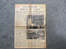 War victory day for sale  MINEHEAD