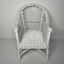Vintage white wicker for sale  Kent