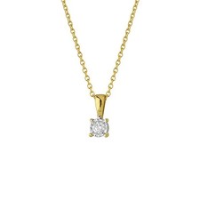 Collier brillaxis solitaire d'occasion  Eysines