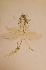 Leonor fini lithographie d'occasion  Nice-