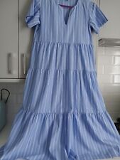 Stradivarius blue stripe for sale  RYDE