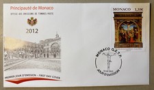 Monaco fdc arte usato  Roma