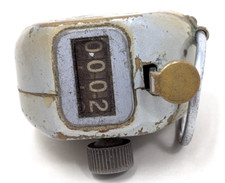 Antigo 1915 Veeder Root portátil 4 dígitos contagem mecânica contador manual funciona comprar usado  Enviando para Brazil