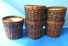 Woven finished bamboo for sale  New York