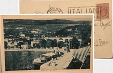 Barcola cartolina viaggiata usato Barcola cartolina viaggiata usato  Serra de Conti