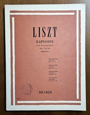 Liszt rapsodie per usato Liszt rapsodie per usato  Cosenza