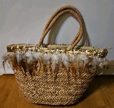 Handgefertiger shopper basttas gebraucht kaufen  Hamburg