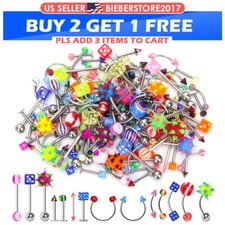 105 peças/lote kit de piercing corporal mistura sobrancelha umbigo barriga lábio língua barra anéis parafuso prisioneiro comprar usado 105 peças/lote kit de piercing corporal mistura sobrancelha umbigo barriga lábio língua barra anéis parafuso prisioneiro comprar usado  Enviando para Brazil