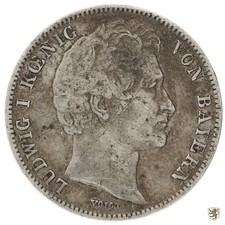 Bayern gulden 1844 gebraucht kaufen  Deutschland