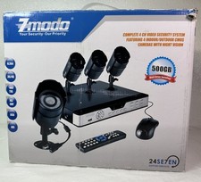Kit Completo de Sistema de Video Seguridad 7Modo con 4 Cámaras y Grabadora segunda mano  Embacar hacia Mexico