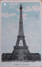 Cpa paris tour d'occasion  Bollène