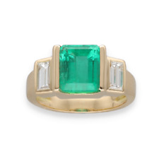 Bague emeraude colombie d'occasion  Paris IX