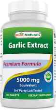 Extrato de alho Best Naturals 5000 mg equivalente por porção -360 comprimidos comprar usado  Enviando para Brazil
