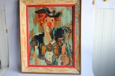 Tableau peinture clown d'occasion  Seyssel