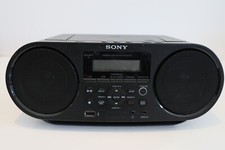 Sony ZS-RS60BT CD Boombox com Bluetooth, NFC, AM/FM, USB, conectores de fone de ouvido/entrada de linha comprar usado  Enviando para Brazil