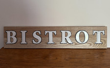 Bistro sign bistrot for sale  SOUTHMINSTER