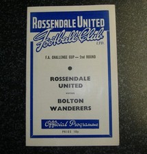 Rossendale utd bolton for sale  UK
