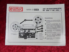 Eumig mark tonfilmprojektor gebraucht kaufen  Weyhausen