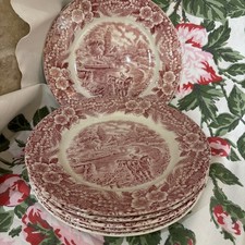Broadhurst pink teaplates for sale  NEWARK
