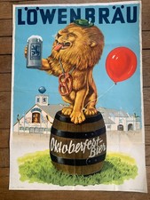 Affiche biere lowenbrau d'occasion  Paris XIV
