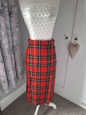 Ladies red tartan for sale  ROWLEY REGIS