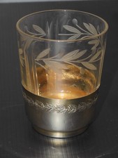 Ancien verre gobelet d'occasion  Angoulême