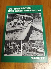 Fendt forsttraktoren traktor gebraucht kaufen  Spraitbach