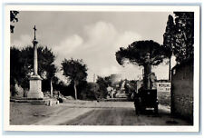 Acueducto de Claudio de 1930 Via Appia Nuova Roma Italia RPPC Foto Postal segunda mano  Embacar hacia Argentina