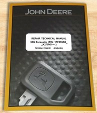 Manual de reparo de serviço técnico para escavadeira John Deere 35G TM12894 comprar usado Manual de reparo de serviço técnico para escavadeira John Deere 35G TM12894 comprar usado  Enviando para Brazil