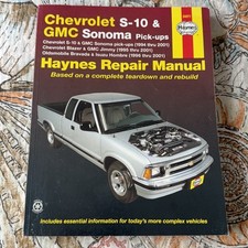 Manual de reparo Haynes Chevrolet S-10 e picapes GMC Sonoma 1994-2001 comprar usado  Enviando para Brazil