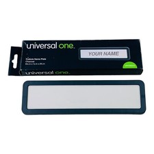 Placa de identificação universal cubículo 9-1/8" x 7/8" x 2-5/8" carvão comprar usado  Enviando para Brazil