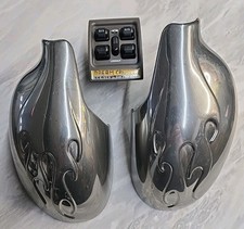 Cruiser flaming mirror for sale  Council Bluffs