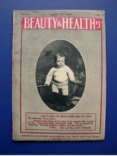 RARE VINTAGE AUGUST 1904 BEAUTY AND HEALTH GADGETS VITAMINS MAGAZINE Vol 8 # 5 segunda mano  Embacar hacia Mexico