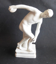 Statue discobole porcelaine d'occasion  Mussidan
