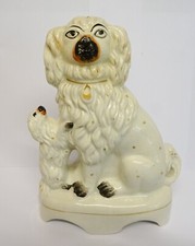 Antique staffordshire dog for sale  BEDFORD