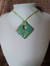 Pendant yellow green for sale  PETERBOROUGH