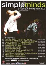 Simple minds 2003 for sale  WREXHAM