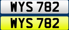 Dateless plate wys for sale  WARRINGTON