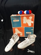 Patins femininos 8 High Chicago vintage com caixa comprar usado  Enviando para Brazil