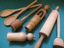 Holz küchenutensilien kochlö gebraucht kaufen  Hamburg