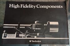 Catalogo technics 1200mk2 usato  Venezia