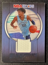 Camiseta 2023-24 NBA Hoops JA MORANT Rookie Remembrance #RR-JAM Memphis Grizzlies comprar usado  Enviando para Brazil