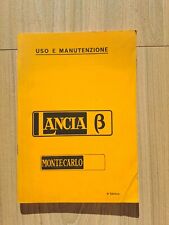 Lancia beta montecarlo usato  Salussola