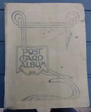 Edwardian postcard album for sale  WEYMOUTH