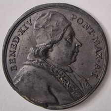 Medaglia papale benedetto usato  Partinico