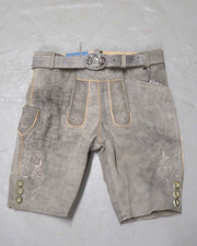 Kurze lederhose grau gebraucht kaufen  Badbergen