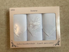 Luxury ladies handkerchiefs for sale  BRACKLEY